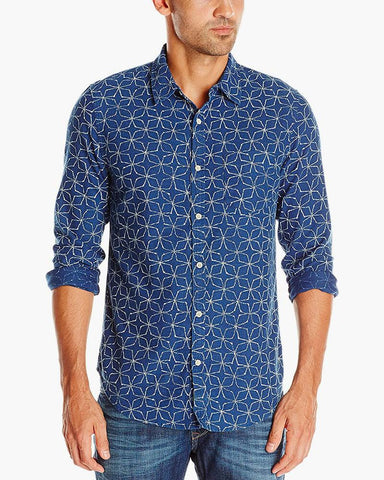 Dark blue shirt